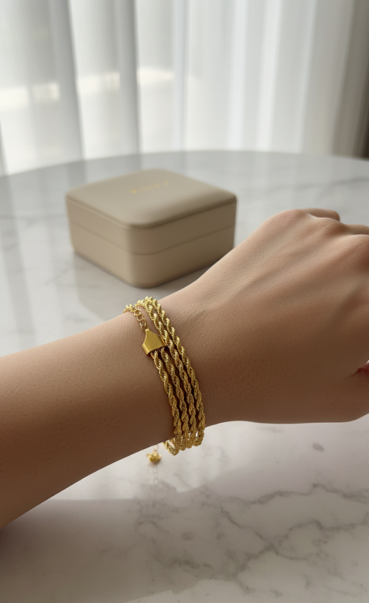 Minimalist Gold Chain Bracelet