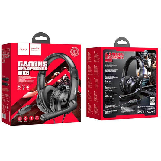 W103 Magic Tour Gaming Headphones – Immersive Sound & Comfort for Gamers