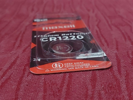 Maxell CR1220 Lithium Coin Cell Battery – 3V