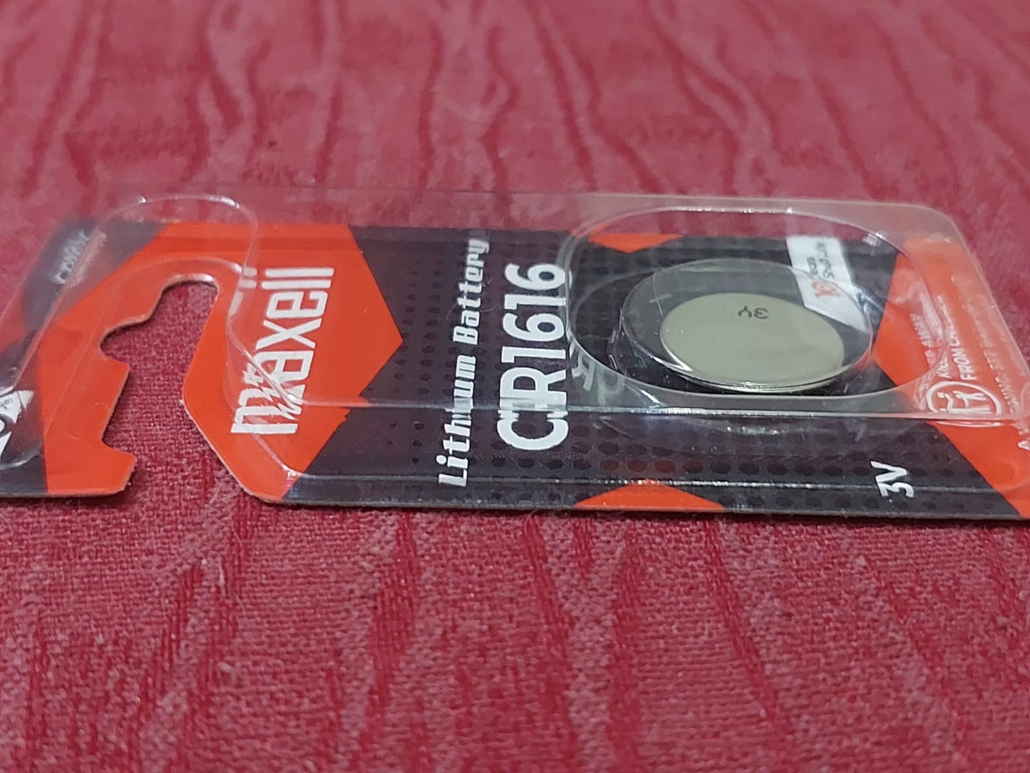 Maxell CR1616 Lithium Coin Cell Battery – 3V