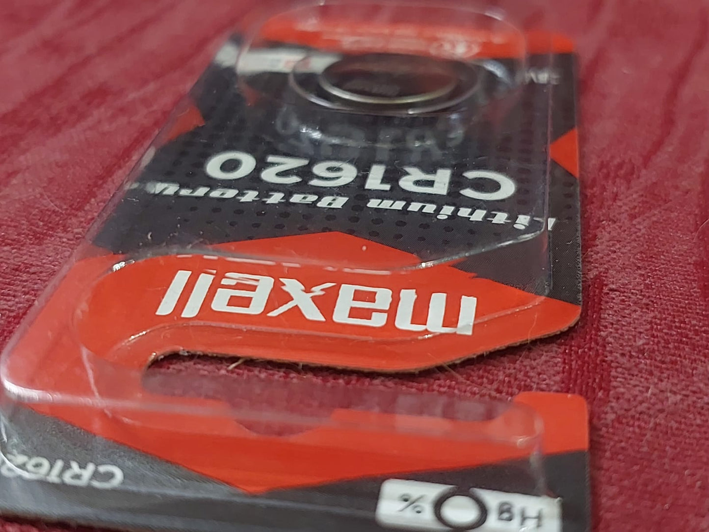 Maxell CR1620 Lithium Coin Cell Battery – 3V