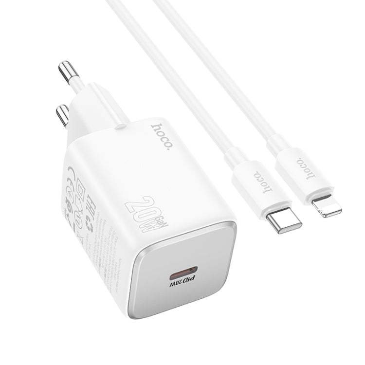 N40 Mighty PD20W Single Port Fast Charger (EU Plug)