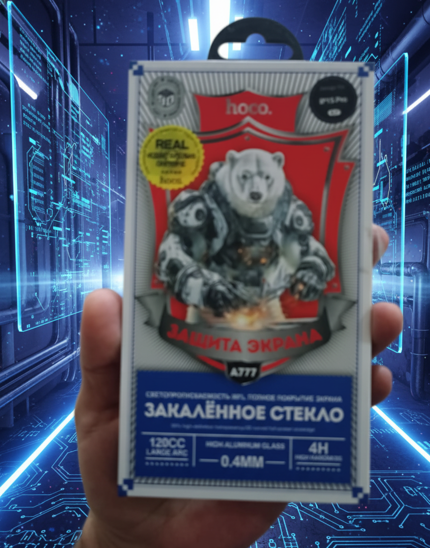 Hoco Tempered Glass Screen Protector – 0.4mm High Aluminum Glass