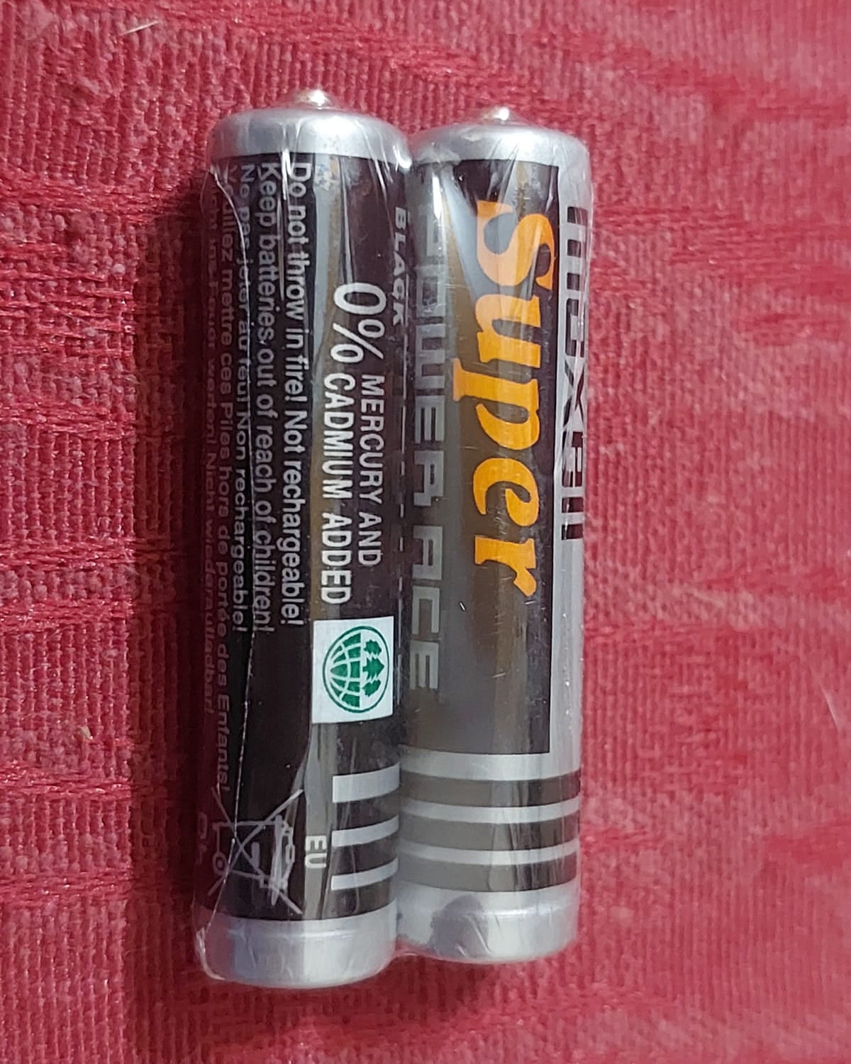 Maxell AAA Alkaline Batteries – Heavy-Duty Shrink Pack