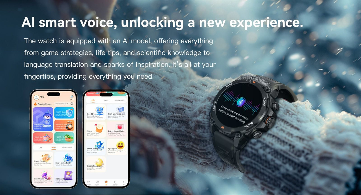 Aurafit G6 – Premium Smart Fitness Watch with HD Display & Advanced Health Features