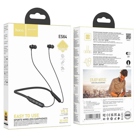 ES64 Easy Sound Sports Bluetooth Earphones – Wireless Workout Headphones