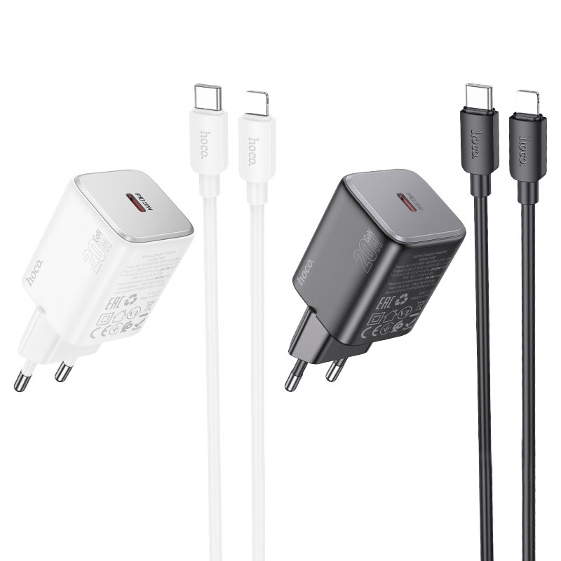 N40 Mighty PD20W Single Port Fast Charger (EU Plug)