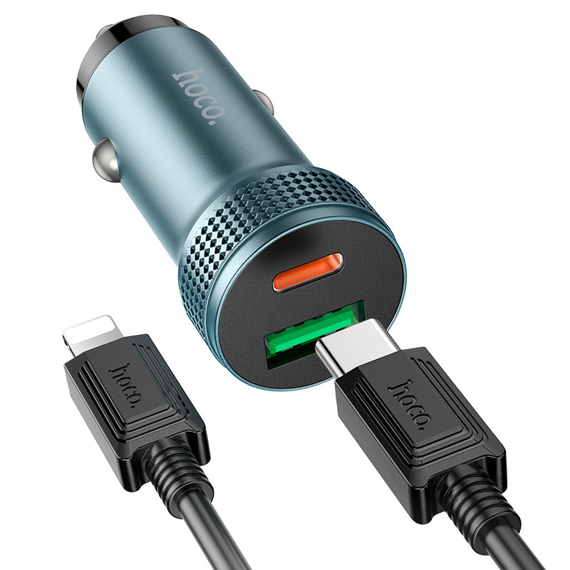 Z49B Level PD38W Dual Port Car Charger – 1C1A Fast Charging