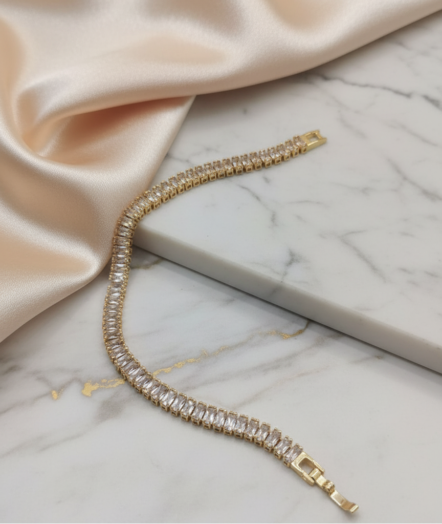 Eternity Baguette Tennis Bracelet