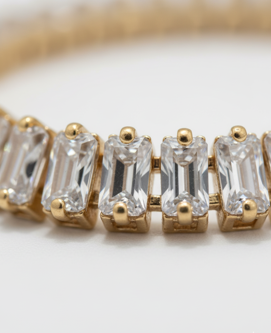 Eternity Baguette Tennis Bracelet
