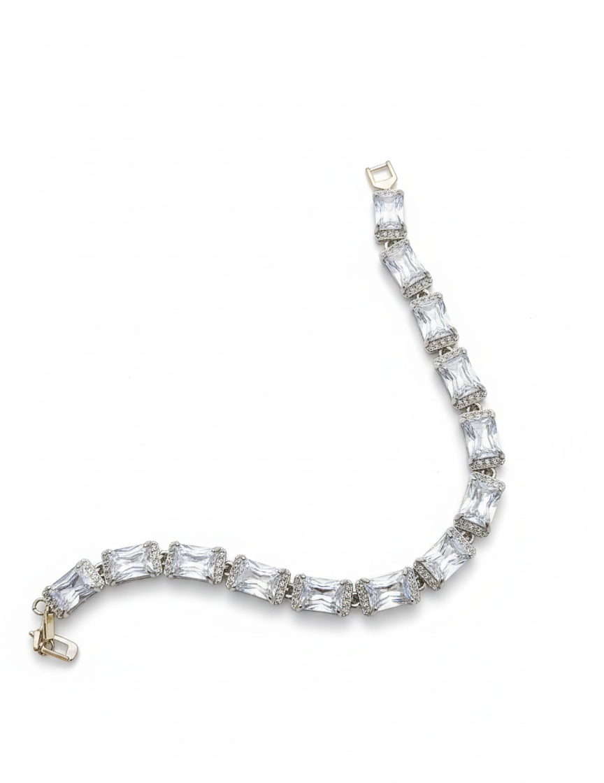 Luxe Baguette Tennis Bracelet
