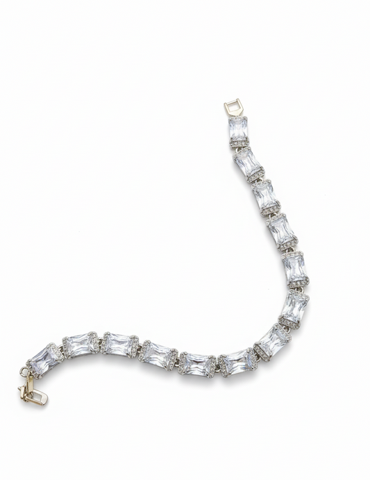 Luxe Baguette Tennis Bracelet