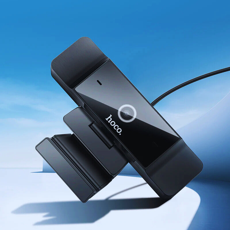 HOCO D100 – HD Computer Webcam with Built-In Microphone