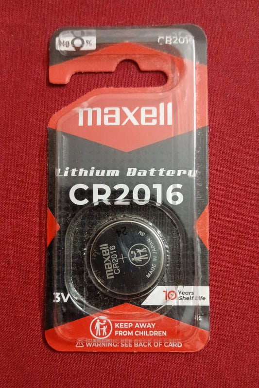Maxell CR2016 Lithium Coin Cell Battery – 3V