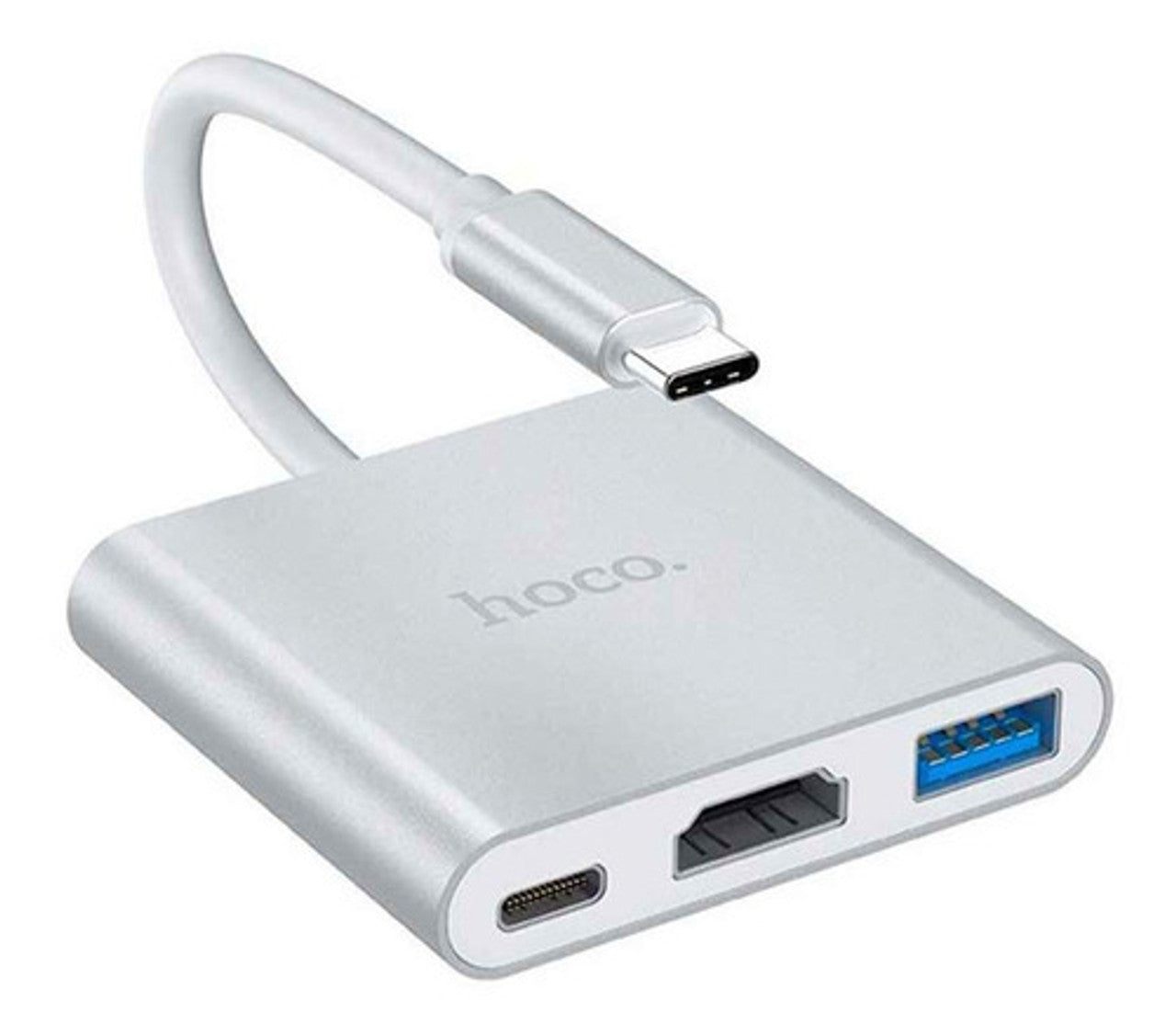 HB14 Easy Use Type-C Multi-Function Adapter – USB 3.0 + HDMI + PD