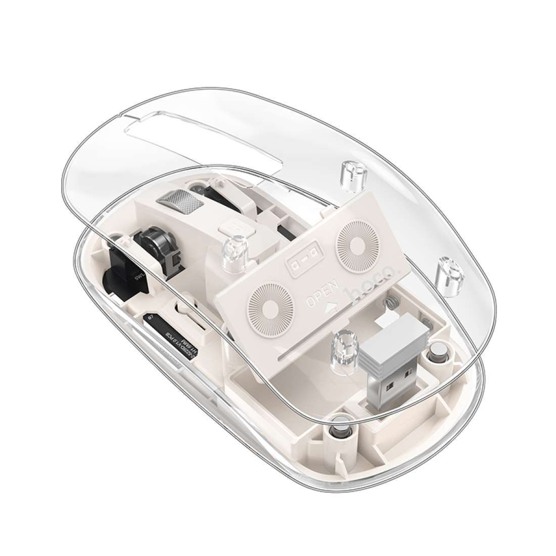 GM29 Mysterious Dual-Mode Silent Wireless Mouse – Ultra-Quiet & Versatile