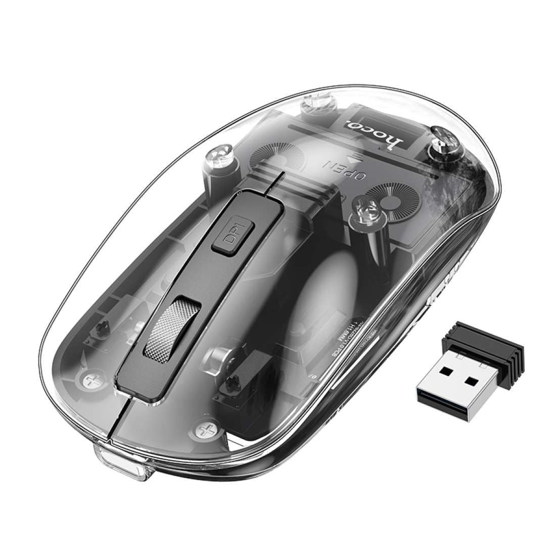 GM29 Mysterious Dual-Mode Silent Wireless Mouse – Ultra-Quiet & Versatile