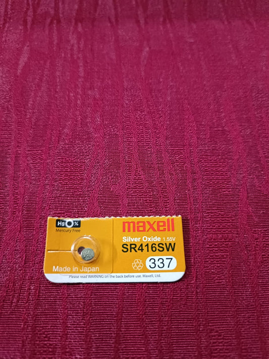 Maxell SR416SW 337 Silver Oxide Watch Battery – Original