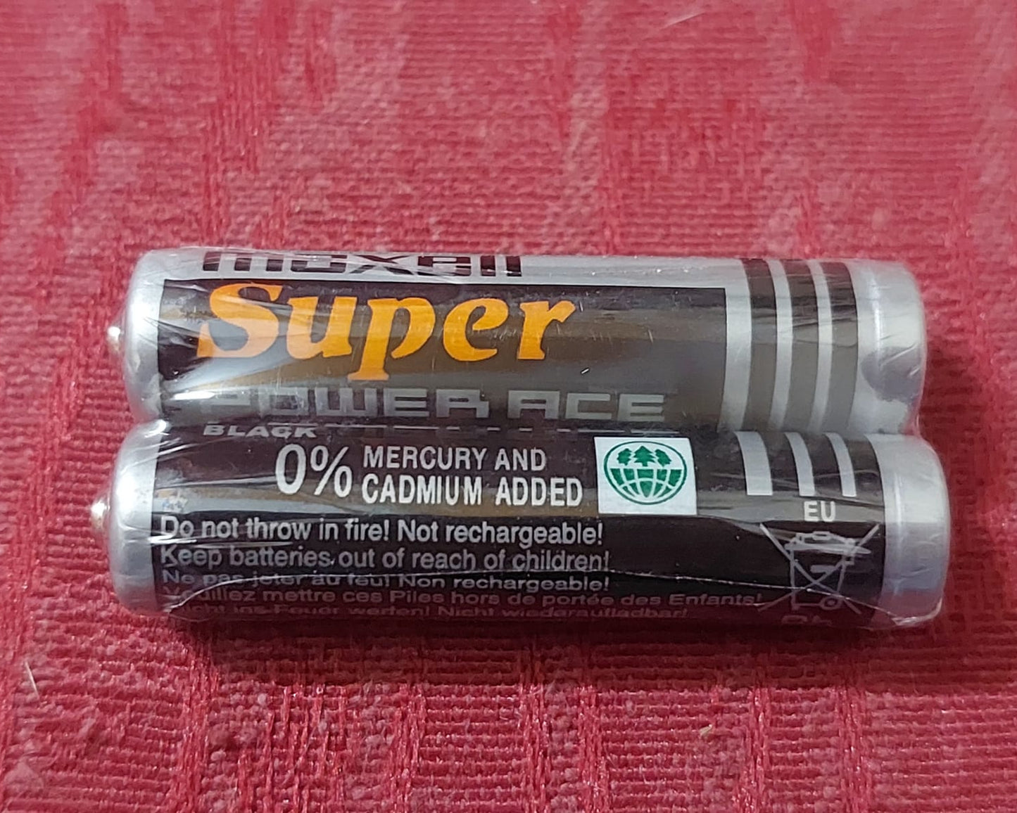 Maxell AAA Alkaline Batteries – Heavy-Duty Shrink Pack