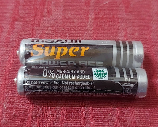 Maxell AAA Alkaline Batteries – Heavy-Duty Shrink Pack