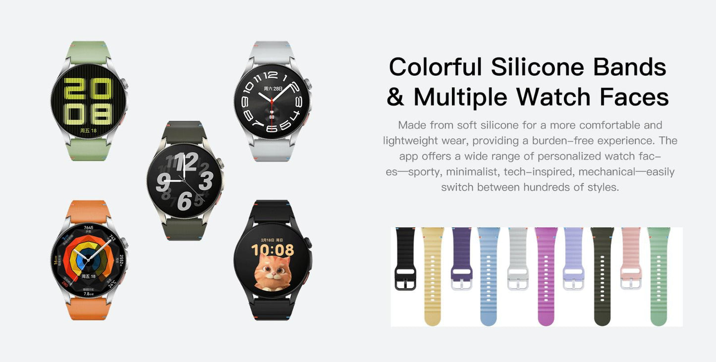 Aurafit G12 – Advanced Smartwatch with Ultra-Long Battery & Premium Fitness Features