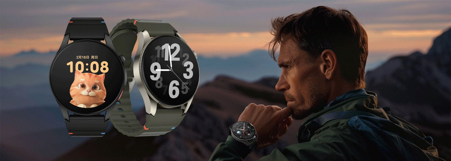 Aurafit G12 – Advanced Smartwatch with Ultra-Long Battery & Premium Fitness Features