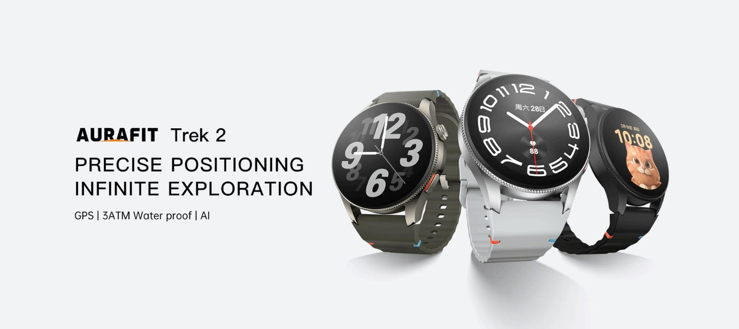 Aurafit G12 – Advanced Smartwatch with Ultra-Long Battery & Premium Fitness Features