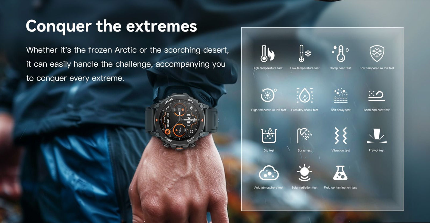 Aurafit G6 – Premium Smart Fitness Watch with HD Display & Advanced Health Features