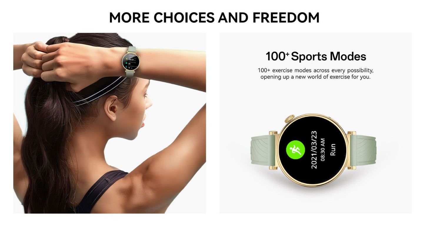 Aurafit AM23 – Smart Fitness Watch with Advanced Health Tracking