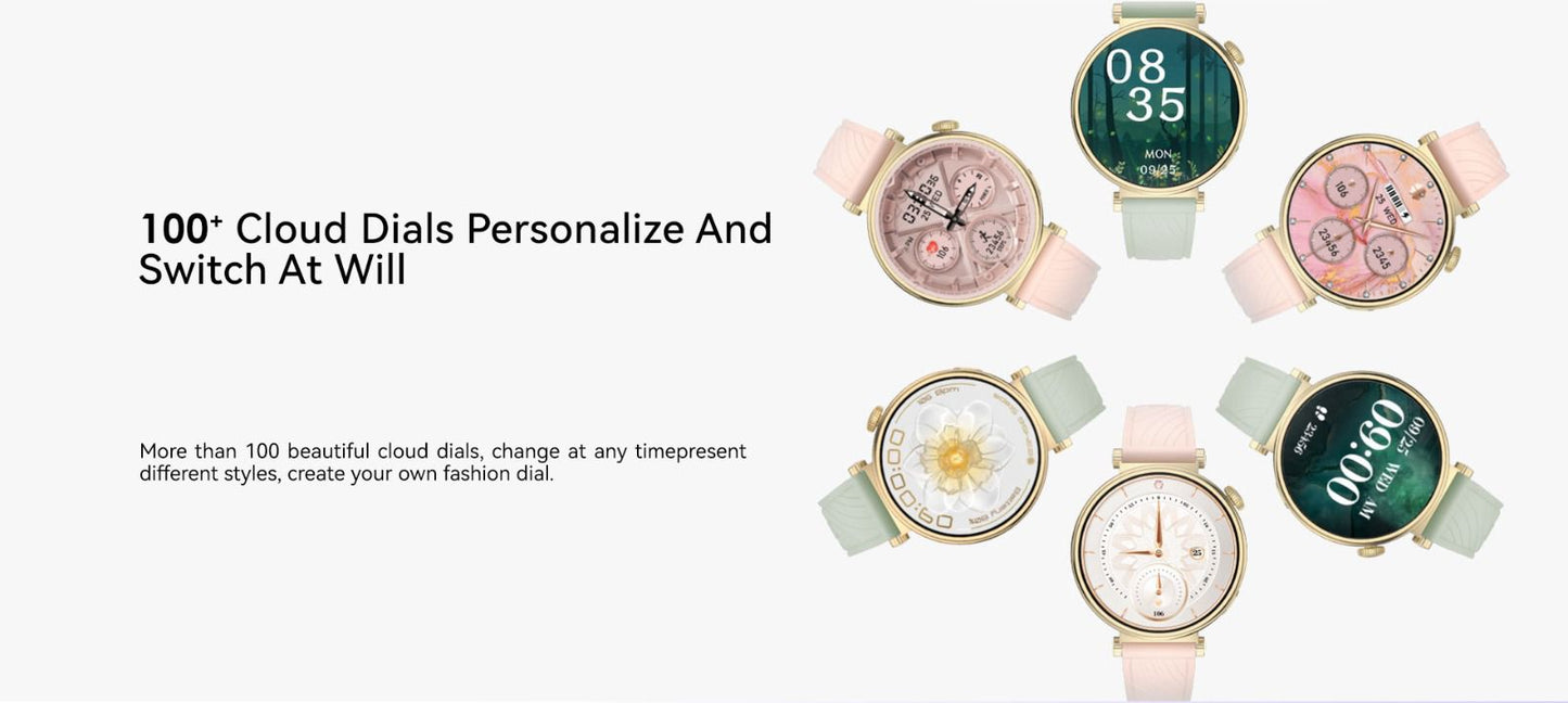 Aurafit AM23 – Smart Fitness Watch with Advanced Health Tracking
