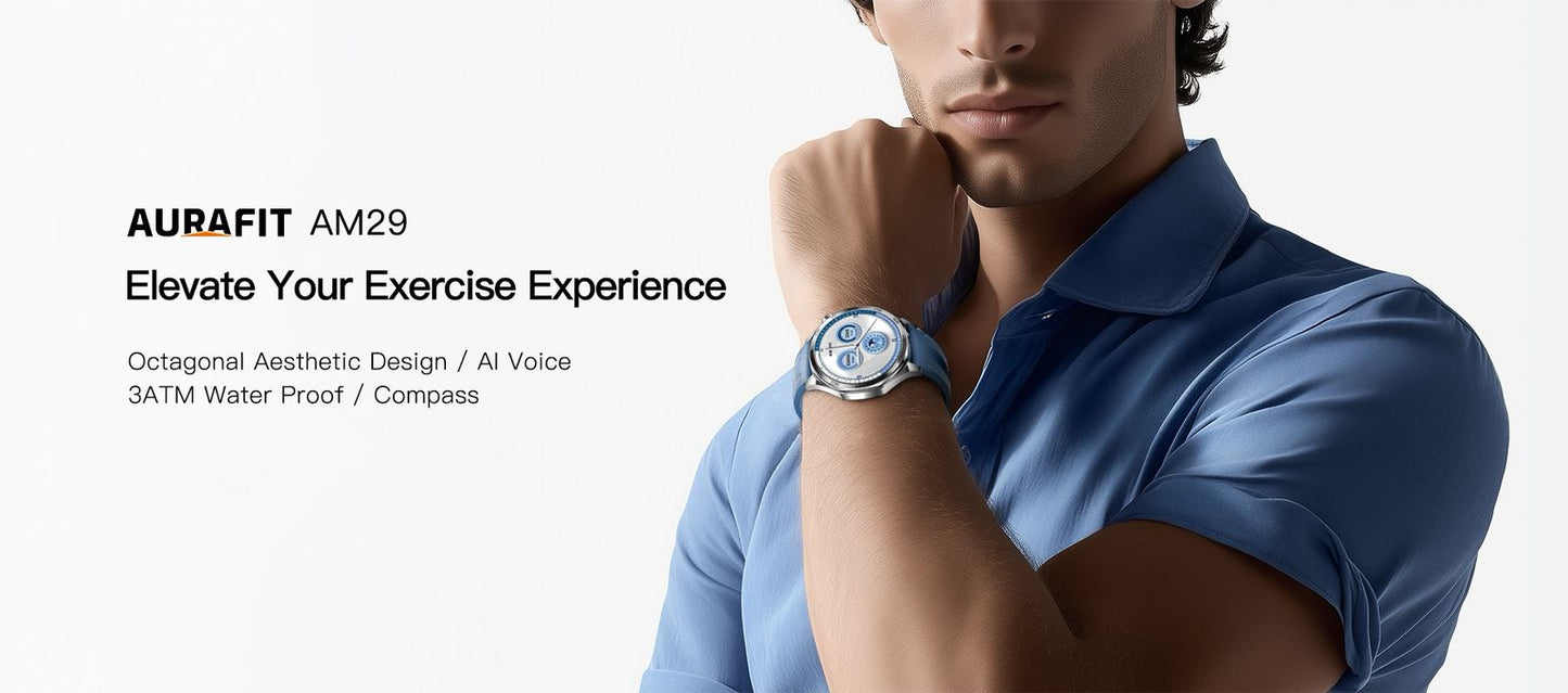 Aurafit AM29 – Your Smart Fitness & Lifestyle Companion