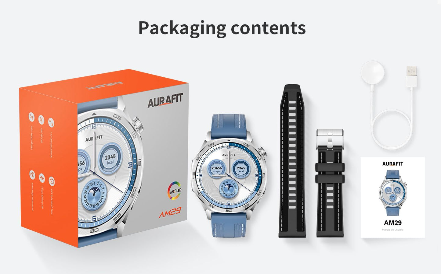 Aurafit AM29 – Your Smart Fitness & Lifestyle Companion