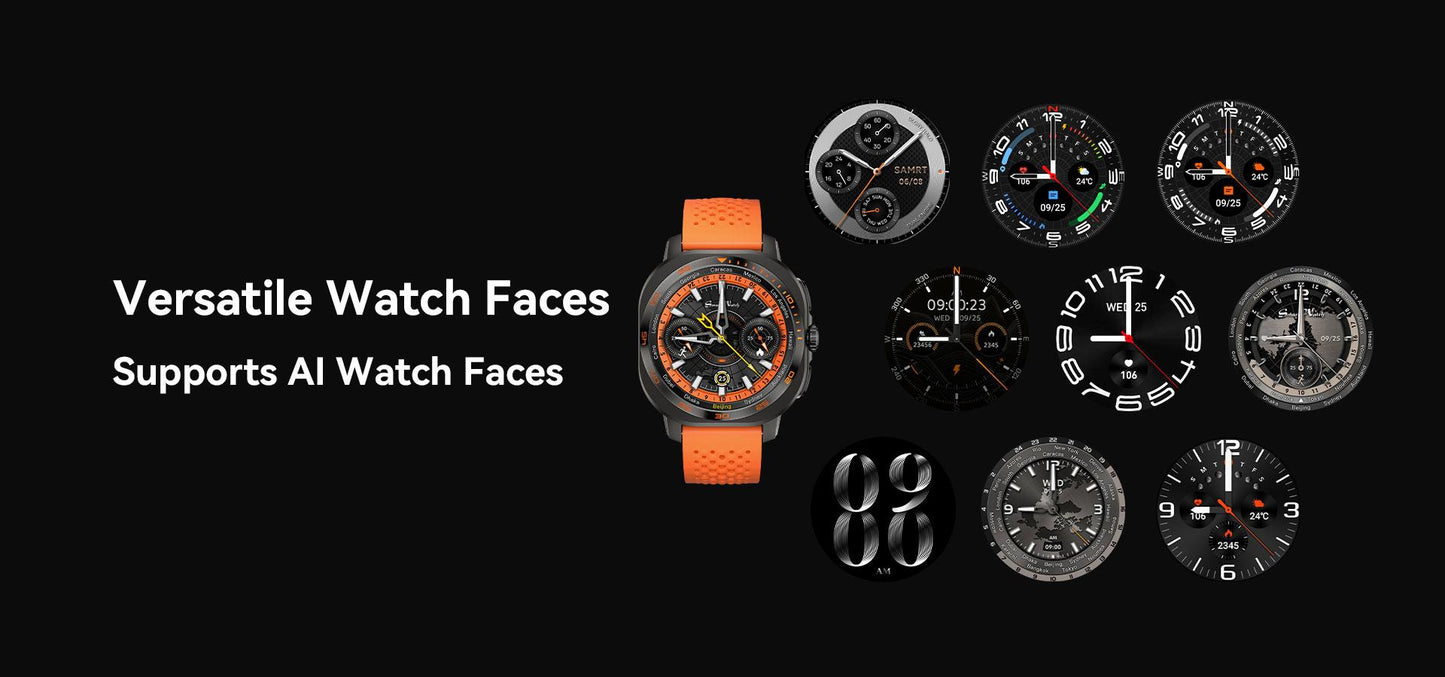 Aurafit AM32 – The Ultimate Smartwatch for Fitness & Everyday Life