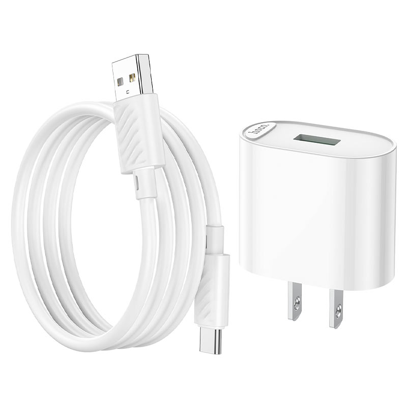 HOCO C109 – Dual Port Fast Charging Adapter (18W / 20W)