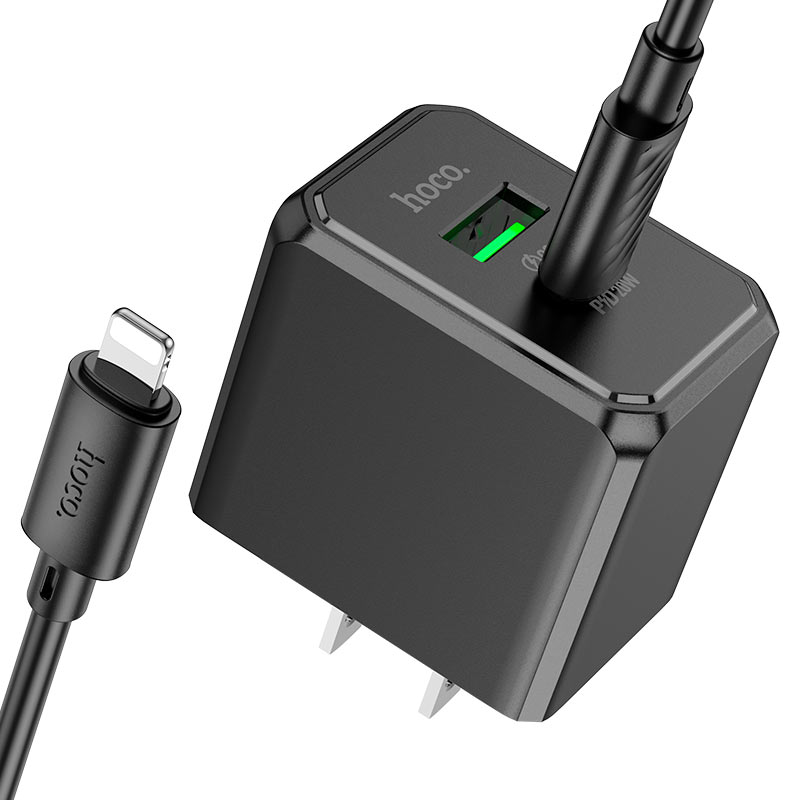 CS14 Ocean PD20W + QC3.0 Dual-Port Fast Charger – US Plug