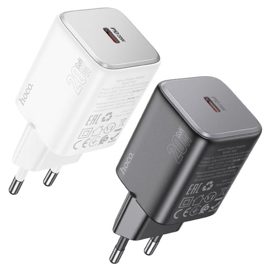 N40 Mighty PD20W Single Port Fast Charger (EU Plug)