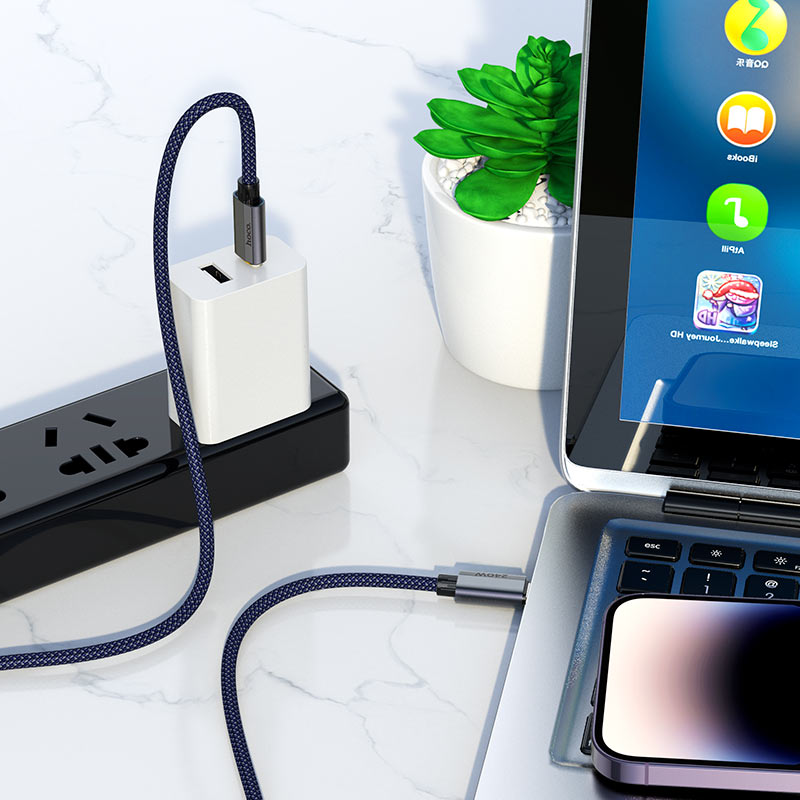 U134 Primero 240W Type-C to Type-C Charging Data Cable – 1.8M Fast Charge & Sync