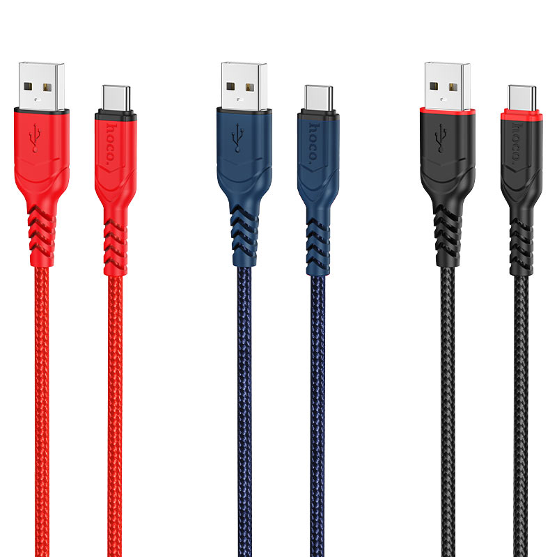 X59 Victory 60W Fast Charging Data Cable – Type-C to Type-C (2M)