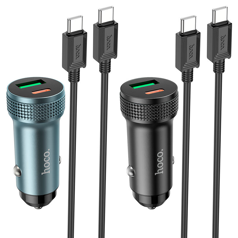 Z49B Level PD38W Dual Port Car Charger – 1C1A Fast Charging